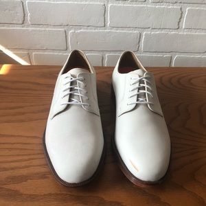 White Nubuck Carter Grand Oxford Cole Haan
